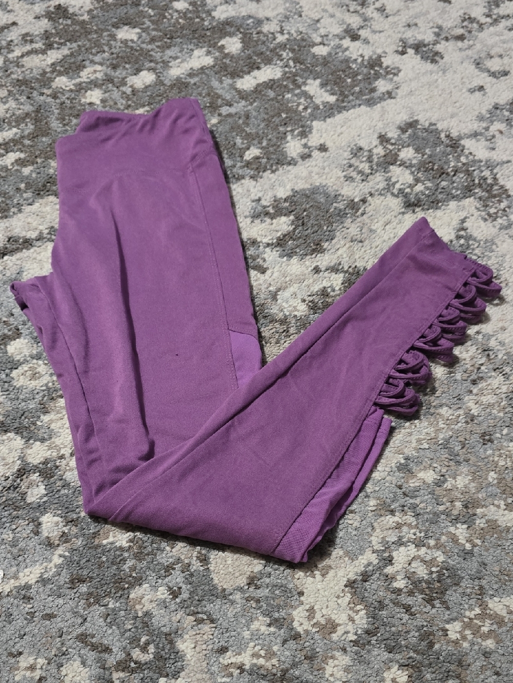 Purple Yoga Leggings